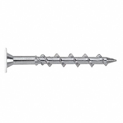 Wall Anchor Screw Stl 2L 3/16 D PK100 