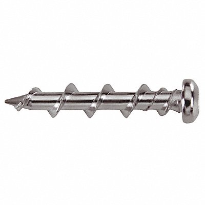 Wall Anchor Screw 1-1/4L 3/16 D PK100 