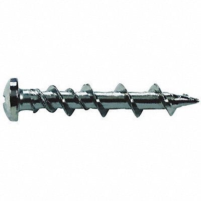 Wall Anchor Screw 1-1/4L 3/16 D PK100 