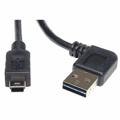 Reversible USB Cable Black 6 ft.