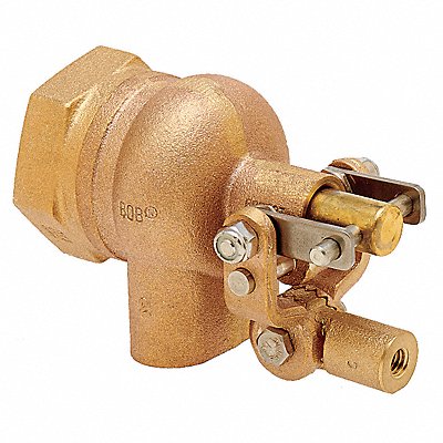 Float Valve 2in. LF Brass Pipe Mount