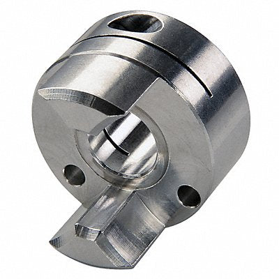 Curved Jaw Coupling Hub 7mm Aluminum