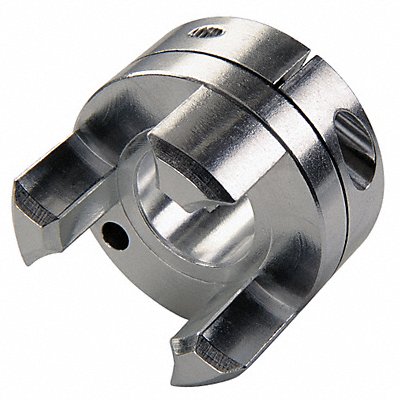 Curved Jaw Coupling Hub 3/4 Aluminum