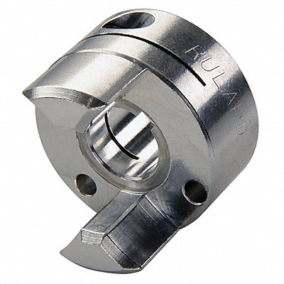 Curved Jaw Coupling Hub 8mm Aluminum