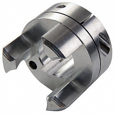 Curved Jaw Coupling Hub 1-1/4 Aluminum
