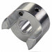 Curved Jaw Coupling Hub 3/8 Aluminum