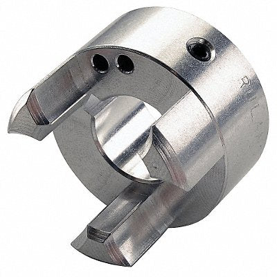 Curved Jaw Coupling Hub 15mm Aluminum