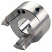 Curved Jaw Coupling Hub 15mm Aluminum