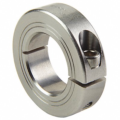 Shaft Collar Clamp 1Pc 1-1/2 In 316 SS