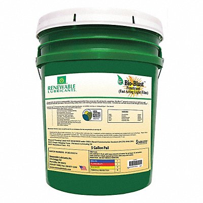 Lubricant Pail Light Golden 5 gal.