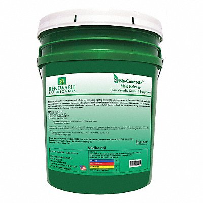 Mold Release Biodegradable 5 gal.