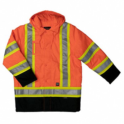 High Visibility Jacket M Hi-Vis Orange