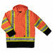 High Visibility Jacket M Hi-Vis Orange