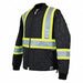 Quilted Safety Jacket 2XL Black