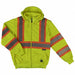 Hi-Vis Hooded Sweatshirt S Yellow/Green