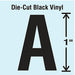 K8338 Die Cut Letter Label A 10 Cards PK10
