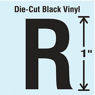 K8338 Die Cut Letter Label R 10 Cards PK10