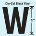 K8338 Die Cut Letter Label W 10 Cards PK10
