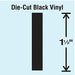 Die Cut Letter Label I 10 Cards PK10