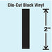 Die Cut Letter Label I 10 Cards PK10