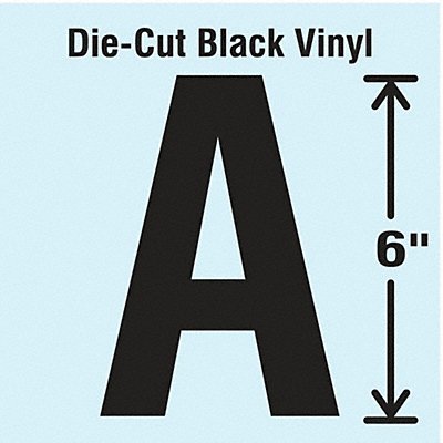K8340 Die Cut Letter Label A