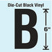K8340 Die Cut Letter Label B