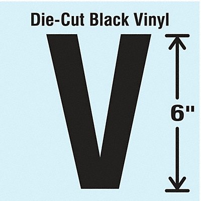 K8340 Die Cut Letter Label V