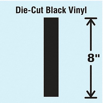 K8341 Die Cut Letter Label I