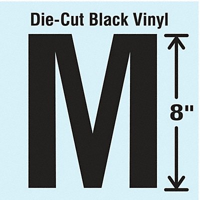 K8341 Die Cut Letter Label M