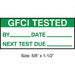 Inspection Label ENG Maintenance PK350