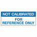 Calibration Label ENG Blue/White PK350