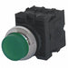 Illuminated Push Button 22mm Green