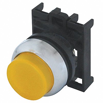 Illum Push Button Operator 22mm Yellow