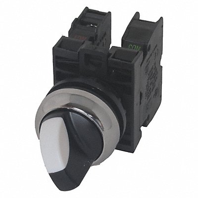 Non-Illum Selector Switch Al Chrome 6A