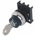 Non-Illum Selector Swtch 22mm 2 Pos Keyd