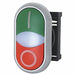 Non-Illum Push Button I/O Oval