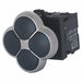 Non-Illum Push Button No Legend Oval