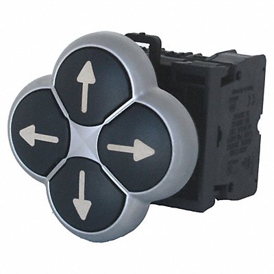 Non-Illum Push Button Rght Left Up Arrow