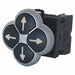 Non-Illum Push Button Rght Left Up Arrow