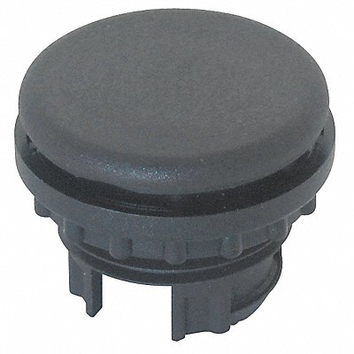 Black Blanking Plug 22mm Black