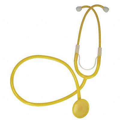 Nurse Stethoscope 28inL Adult Yellow