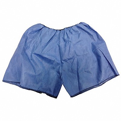 Exam Shorts Blue Large PK50