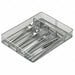 Cutlery Tray 2 x 9 x 12 in Silver