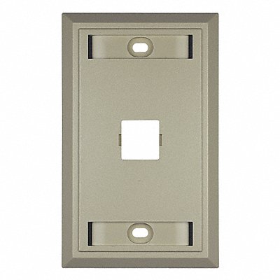 Wall Plate 1 Gang 1 Port Ivory