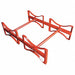 Drum Rack 55 gal Dia 23 1/2in Red