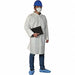 Lab Coat White Button L