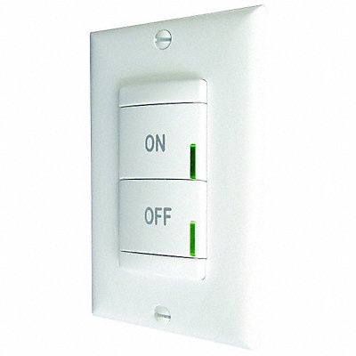 Wireless Wall Switch 1-Pole On/Off White