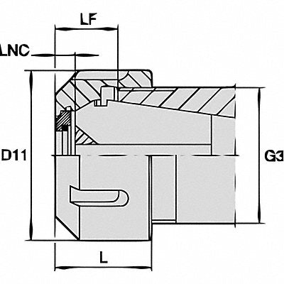 Shrink Fit Tool Holder U3 CV50