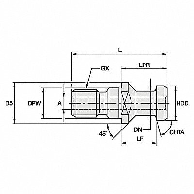 Retention Knob 27.97mm M24