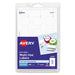 LABEL,1IN RND,600/PK,WHT